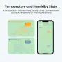 AGSIVO 3 In 1 Tuya Wifi Infrared IR Remote Controller Alarm Clock Temperature and Humidity Sensor Compatible with Alexa & Google Home