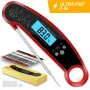 AGSIVO Fast Instant Read Digital Food Meat Thermometer Waterproof For BBQ Kitchen Cooking Grilling