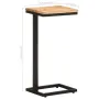 Side Tables 2 pcs 12.4\x9.6\x25.4\ Solid Acacia Wood