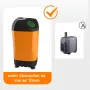 4800mAh Portable Outdoor Camping Electric Shower IPX7 Waterproof with Digital Display Electric Shower Pump for Hiking Travel Beach Pet Watering