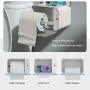 Smart Wall-Mounted Automatic Paper Dispenser Induction Toilet Paper Holder Shelf Automatic Paper Out Toilet Paper Shelf Wall Mounted Toilet Paper Dispenser Bathroom
