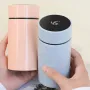200ML Temperature Display Mini Thermos Water Bottle Smart Stainless Steel Thermos Digital Display Thermos Cup for Office Outdoor