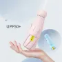 AGSIVO 21 İnç Mini Seyahat Güneş ve Yağmur 8 Kaburga Şemsiye UPF 50+ UV Koruma Hafif Katlanabilir Kompakt Cep Şemsiyesi Erkekler / Kadınlar / Çocuklar / Kızlar / Erkekler İçin