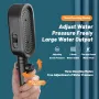Boosted Pressure Shower Head with Filter Shower No-drill Base 1.5m Hose Pressurized Shower Pressurized Handheld Filter Large Water Outlet Shower Head