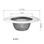2PCS Stainless Steel Sink Drain Strainer Basket Large Wide Rim 4.5\ Diameter For Kitchen Bathroom