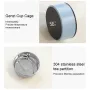 200ML Temperature Display Mini Thermos Water Bottle Smart Stainless Steel Thermos Digital Display Thermos Cup for Office Outdoor