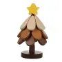 Wooden Foldable Star / Cherry Style Christmas Tree Creative Heat Insulation Mat Set Dining Table Anti Scalding Mat Festive Kitchen Decorative