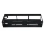 Storage Rack Corner Rotating Hanging Gripper Strip Wall Holder Cabinet Kitchen