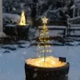 Solar Christmas Outdoor Decoration Christmas Tree Lights Outdoor Christmas Lighting Decorations Christmas Tree Christmas Lighting Garden Solar Fairy LED Lights