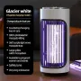 USB Rechargeable Mosquito Trap Lamp 360 Degree Bug Catcher Non-Toxic Indoor Device