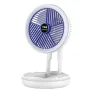 Mini Cooling Fan with Negative Ion Technology USB Powered Mechanical Timer Control Compact and Portable Ideal for Home and Office Use with Multiple Functions