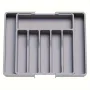 Cutlery Organizers Expandable Cutlery Bins Large Capacity Cutlery Storage Holders for Drawers Counters Cabinets Kitchen Organizers and Storage Cabinets