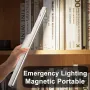 USB Rechargeable LED Desk Lamp Stepless Dimming Table Light Magnetic Hanging Lamp Bedroom Bedside Reading Table Lamps