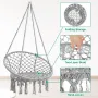 Garpans Hammock Chair Patio Hanging Swing Chair Max 330 Lbs With Mounting Hardware For Indoor and Outdoor Patio Garden
