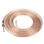 Universal 25Ft Copper Nickel Brake Line Tubing Kit 3/16\ OD with 15Pcs Nuts