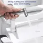 Handheld Bidet Sprayer Set Stainless 304 Steel Spray Gun Shower Handheld Toilet Bidet Faucet Sprayer Shower Nozzle Self-cleaning
