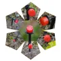 10PCs 8 Holes Water Irrigation Drip Sprinkler Head For 4/7mm Pipe Garden Irrigation Greenhouse Planting