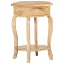 Side Table 14.6\x14.6\x24\ Solid Mango Wood