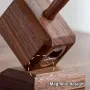 Creative Wooden Retro Bottle Openers Multifunction Hammer Shaped Drinks Corkscrew Long Handle Bottle Opener with Magnet