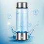 420ML Portable Electrolytic Hydrogen-rich Water Cup Hydrogen Rich Water Cup Electric Hydrogen Rich Water Generator Bottle Quality Filter Titanium Portable Antioxidant Lonizer