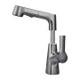 2 Water Mode Kitchen Faucet Pull Out Faucet Liftable Pull Out Sprayer for Bathroom Kitchen Sink Anti-splash Hot & Cold Dual Control