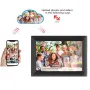 Frameo 10.1 Inch Smart WiFi Digital Photo Frame 1280x800 IPS LCD Touch Screen Auto-Rotate Portrait and Landscape Built in 16GB Memory Share Moments Instantly via Frameo App from Anywhere EU Plug Adapter