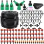 164ft 200PCS 50m Automatic Watering Irrigation Kit DIY Outdoor Garden Drip irrigation Sprinkler Flowering System