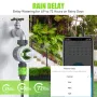 Rainpoint Sprinkler Timer WIFI / bluetooth Smart Water Timer Remote Control Wireless Hose Faucet Timer for Garden Irrigation System Controller Irrigation Timer Automatic Watering Device