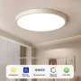 4000K Full Spectrum LED Ceiling Lamp Modern Simple Bedroom Lamp Thin Thickness for Living Room Bedroom Kitchen