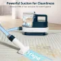 PETEMPO 5 IN 1 Pet Grooming Vacuum Kit, 2.5L Pet Vacuum with 9 Clipper Trimmer Dogs/Cats