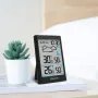 BALDR LCD Digital Smart Wireless Weather Station In/Outdoor Thermometer Hygrometer Remote Sensor Alarm Time Clock Weather Forecast