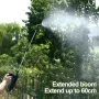 Battery Powered Sprayer Garden Sprayer Electric Plant Rechargeable Sprayer Ergonomic Handle 3 Nozzles for Garden Versatile