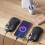 Manyetik El Isıtıcı USB Şarjlı Bölünmüş Kendiliğinden Isınan El Isıtıcı Taşınabilir Şarj Hazinesi Üç Hızlı Ayarlanabilir Sıcaklık