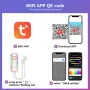 LIXINCORDA Tuya Smart Splicing Light Bars DIY Indoor Wall Atmosphere Light LED Creative Sound Pickup Quantum Lamp