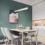 [USA Direct] โคมไฟแขวน LED แบบตรงและทางอ้อม 18W แสงเดย์ไลท์ 3000K ผ่านการรับรอง UL