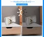LED Mirror Digital Alarm Clock USB Rechageable Auto Light Sensitive With Alarm Vibrator 2 Alarm Mode