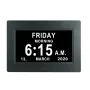 8 Inch Digital Clock 1024x768 IPS Screen Multiple Alarms Smart Brightness Adjustment Medication Reminder Multi-Language Support Home Wall Calendar Clock