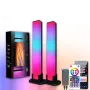 LIXINCORDA Akıllı Bluetooth Müzik LED Masaüstü RGB Işık Çubuğu Atmosfer Işığı Fantezi Masaüstü Gece Lambası Rekabetçi Oyun TV Alıcı Arka Plan Işığı