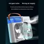 Портативный кондиционер с USB-ручкой, испарительный охладитель воздуха, охлаждающий вентилятор с 3 скоростями / 5 отверстий для запотевания увлажнителя / 7 цветов света для домашнего офиса, путешествий