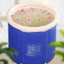 BVSOIVIA Inflatable Bathtub Portable Ice Bath Tub Hot Spa Tub for Adults Kids