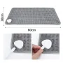 30x60cm Electric Heating Blanket 9-Level Temperature Adjustment 4-Level Timed Multifunctional Intelligent Temperature Control Heating Cushion Therapy Electric Blanket