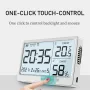 LCD Digital Temperature Humidity Meter -10~50℃ Measurement Electronic Thermometer Hygrometer LCD Display Alarm Clock