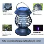 Solar Powered Mosquito Killer Lamp IP65 Waterproof Auto On/Off Portable Outdoor Bug Zapper