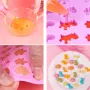48 Holes Silicone Dinosaur Mold Non Stick Easy Release Candy Chocolate Gummy Baking Molds