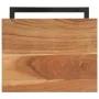 Side Tables 2 pcs 12.4\x9.6\x25.4\ Solid Acacia Wood