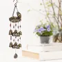 Resin Bird's Nest Wind Chimes Pendant Cross-Border Exclusively For Brass Bell Wind Chimes Outdoor Garden Bird Pendant