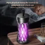 1200mAh Outdoor 360° Efisien Lampu Pembunuh Nyamuk Sengatan Listrik Lampu Pembunuh Nyamuk Cangkang yang Dapat Dilepas untuk Berkemah Mendaki Aktivitas Luar Ruangan