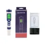 Misuratore di salinità 5 in 1, test dell'acqua PH/TDS, test TIF/EC/temperatura, test multifunzionali della qualità dell'acqua TIF con display LCD