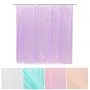 2X2m Wedding Backdrop Tulle Hanging Curtain Wedding Backdrop for Party Decor