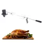 Stainless Steel Electric Barbecue Grill Barbecue Supplies Household BBQ Grill Barbecue Tool Set Automatic Barbecue Stick Outdoor Camping BBQ Barbecue Rack Kit